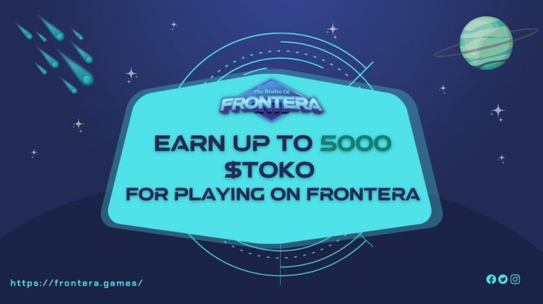 Заработайте до 5000 TOKO за игру в Frontera